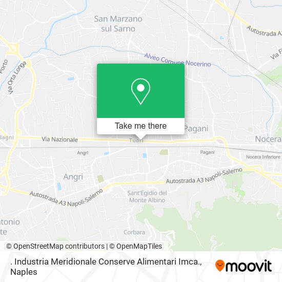 . Industria Meridionale Conserve Alimentari Imca. map