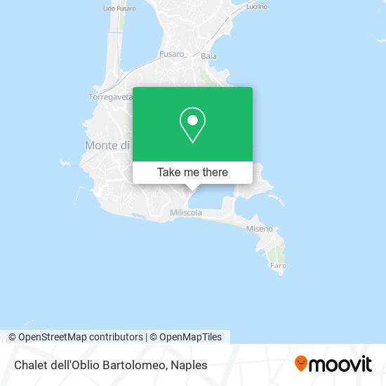 Chalet dell'Oblio Bartolomeo map