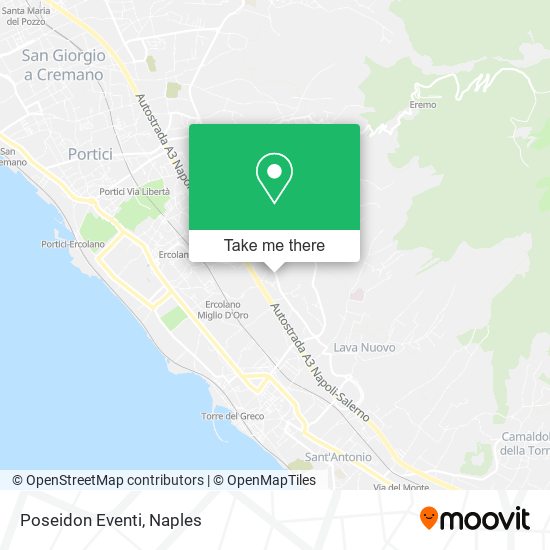 Poseidon Eventi map
