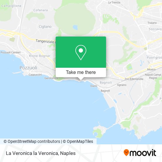 La Veronica la Veronica map