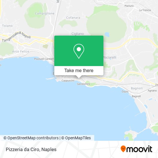 Pizzeria da Ciro map