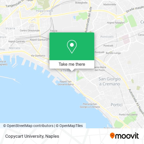Copycart University map