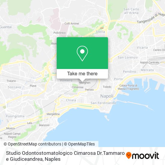 Studio Odontostomatologico Cimarosa Dr.Tammaro e Giudiceandrea map