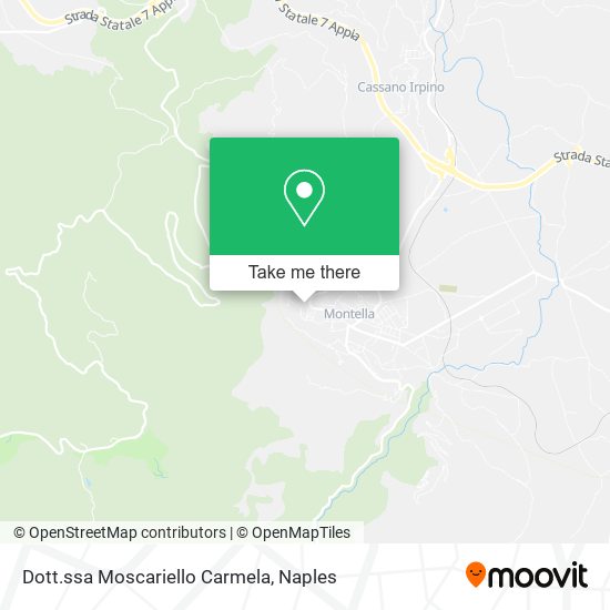 Dott.ssa Moscariello Carmela map