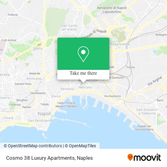 Cosmo 38 Luxury Apartments map