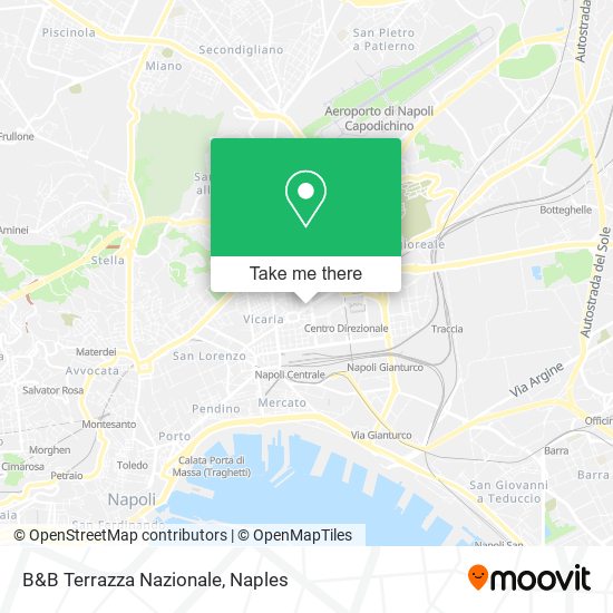 B&B Terrazza Nazionale map