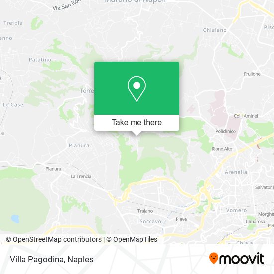 Villa Pagodina map