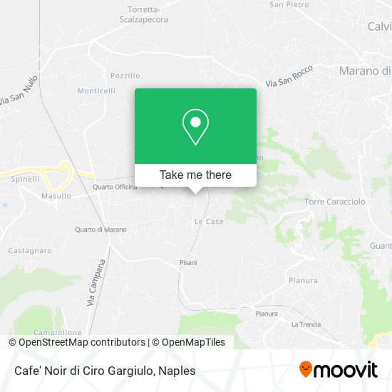 Cafe' Noir di Ciro Gargiulo map