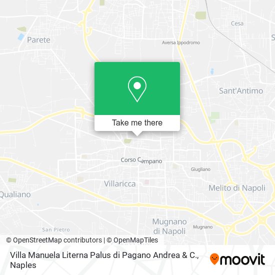 Villa Manuela Literna Palus di Pagano Andrea & C. map