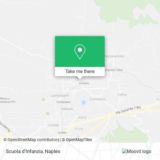 Scuola d'Infanzia map