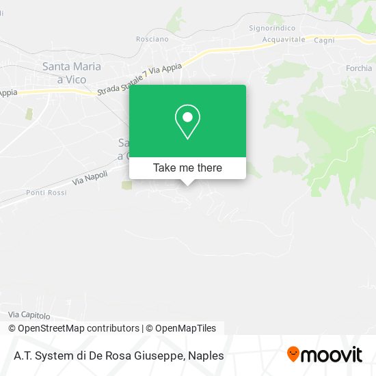 A.T. System di De Rosa Giuseppe map
