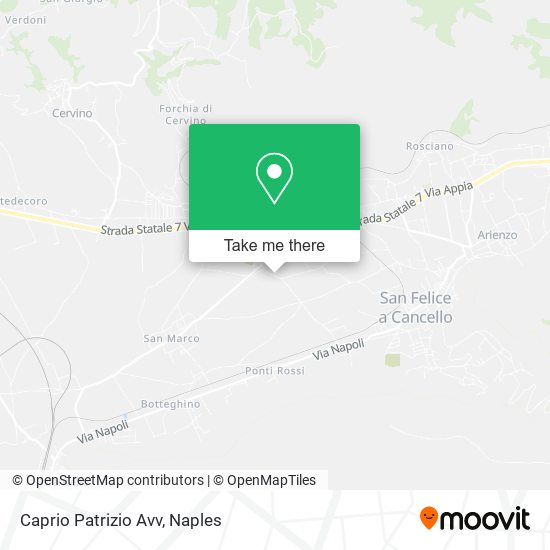 Caprio Patrizio Avv map