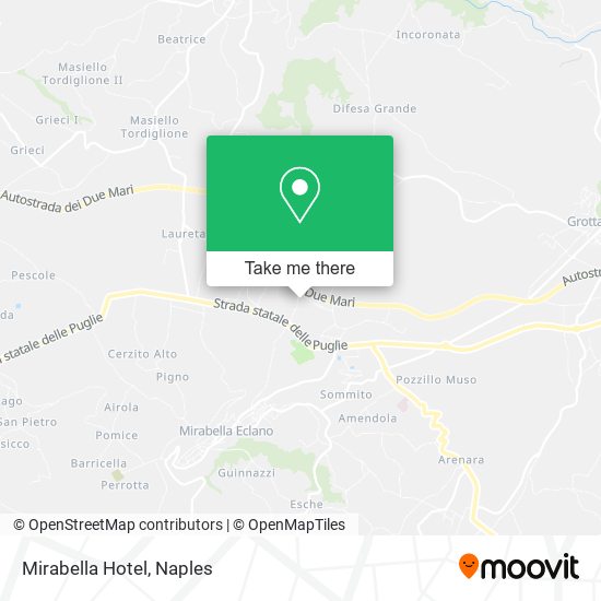 Mirabella Hotel map