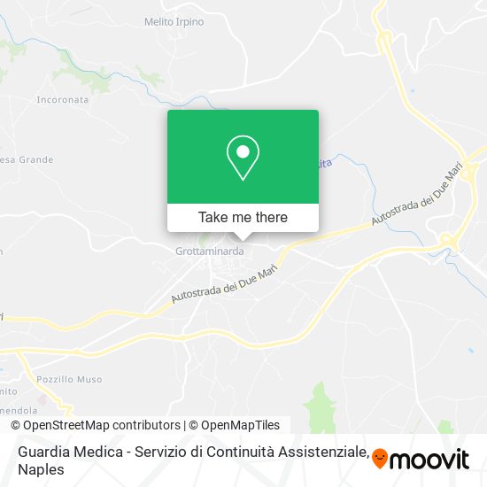 Guardia Medica - Servizio di Continuità Assistenziale map