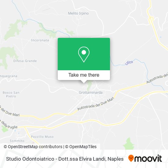 Studio Odontoiatrico - Dott.ssa Elvira Landi map