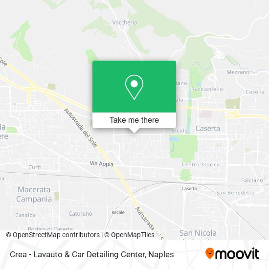 Crea - Lavauto & Car Detailing Center map