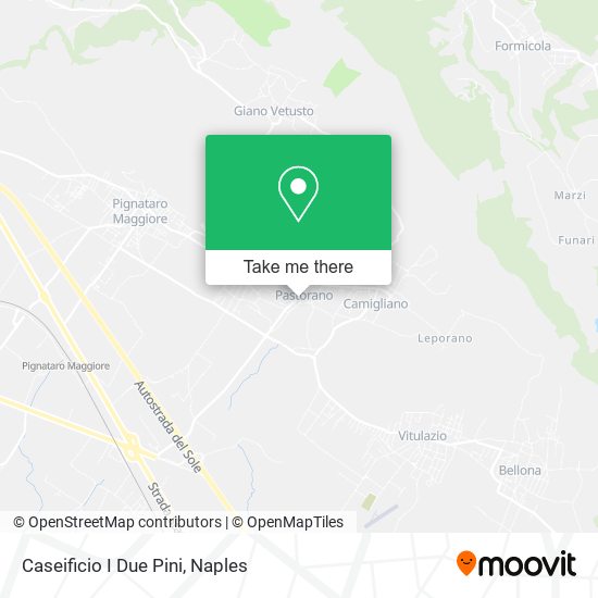 Caseificio I Due Pini map