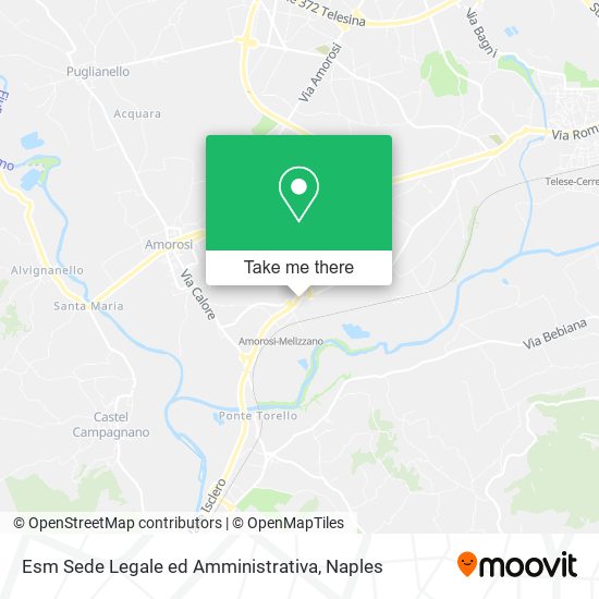 Esm Sede Legale ed Amministrativa map