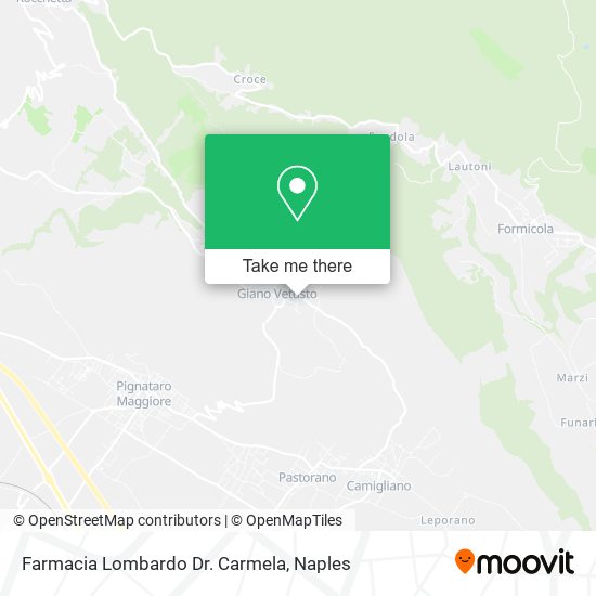 Farmacia Lombardo Dr. Carmela map