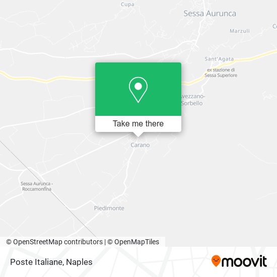 Poste Italiane map