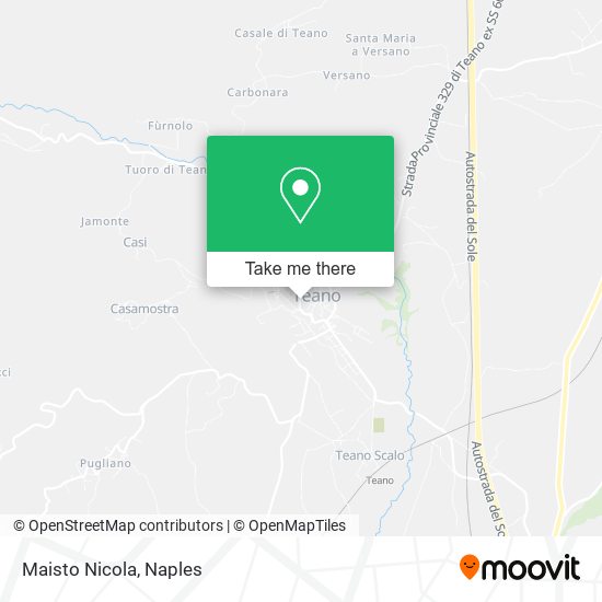 Maisto Nicola map
