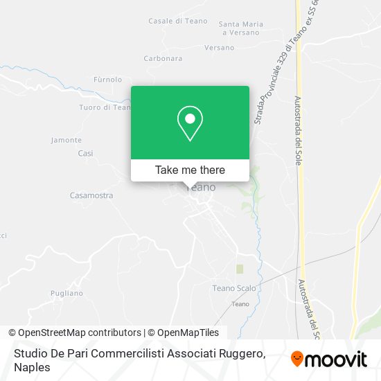 Studio De Pari Commercilisti Associati Ruggero map