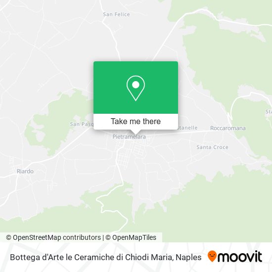 Bottega d'Arte le Ceramiche di Chiodi Maria map