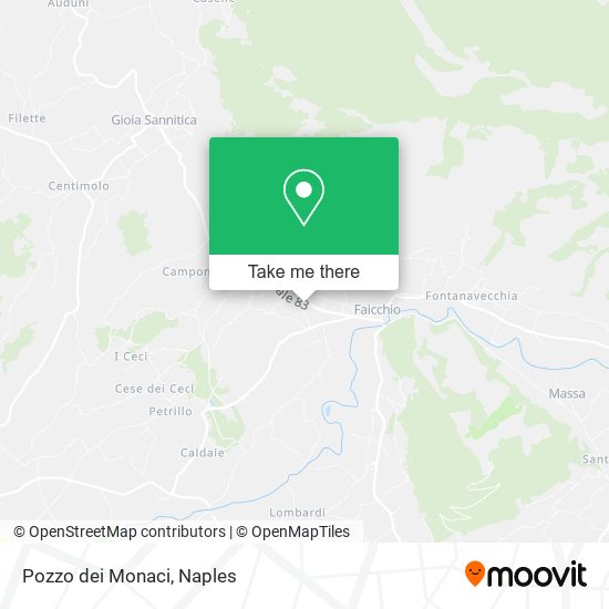 Pozzo dei Monaci map