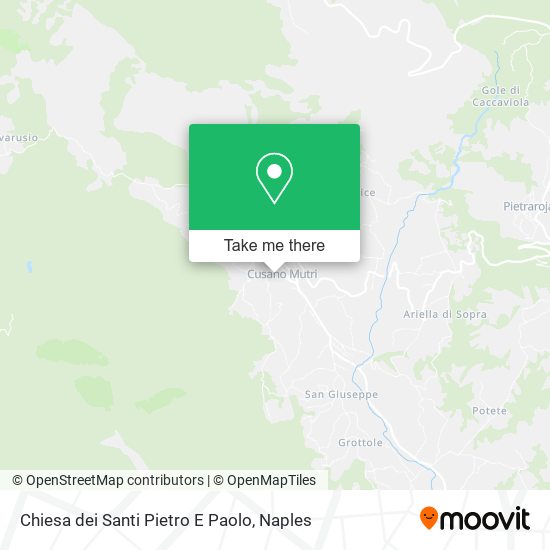 Chiesa dei Santi Pietro E Paolo map