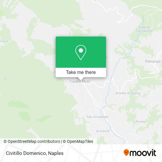 Civitillo Domenico map