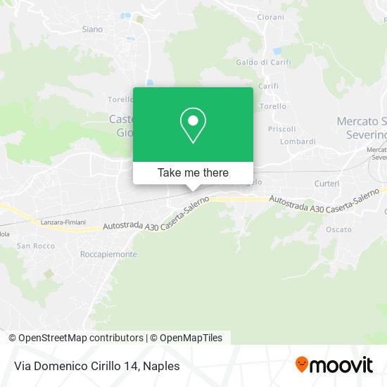 Via Domenico Cirillo  14 map