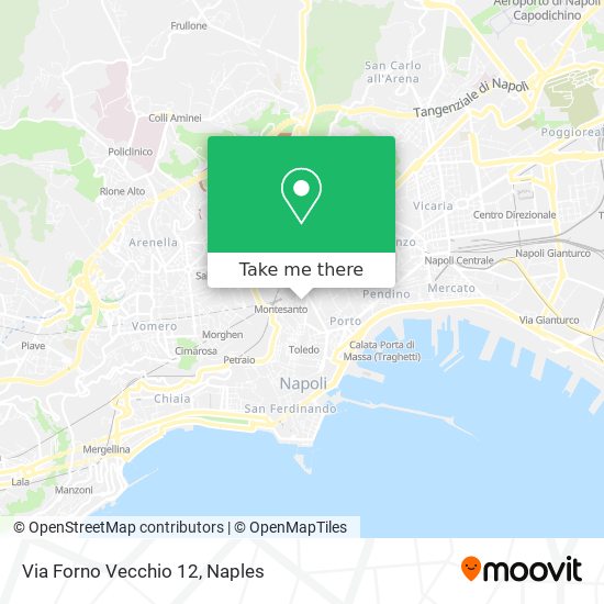 Via Forno Vecchio 12 map