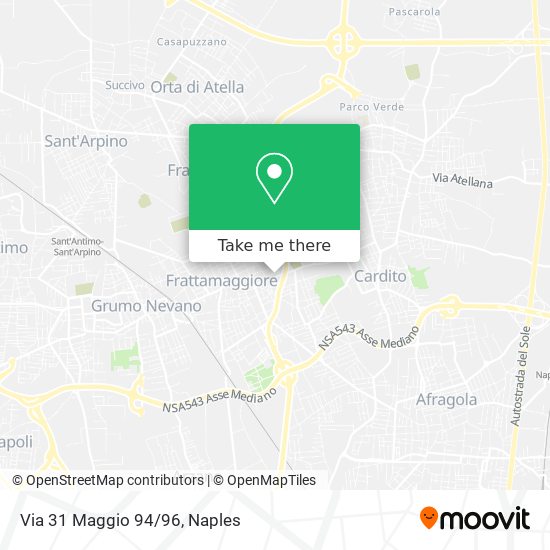 Via 31 Maggio 94/96 map