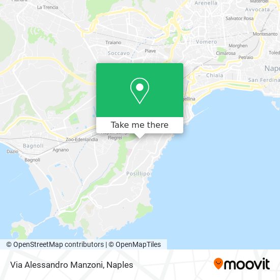 Via Alessandro Manzoni map