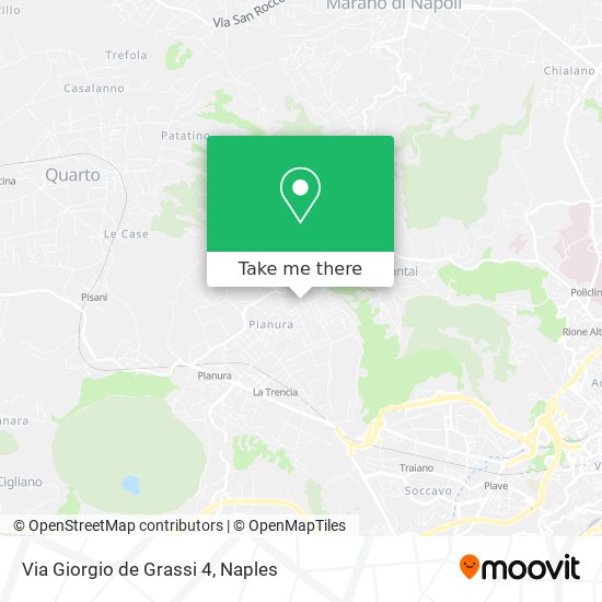 Via Giorgio de Grassi 4 map