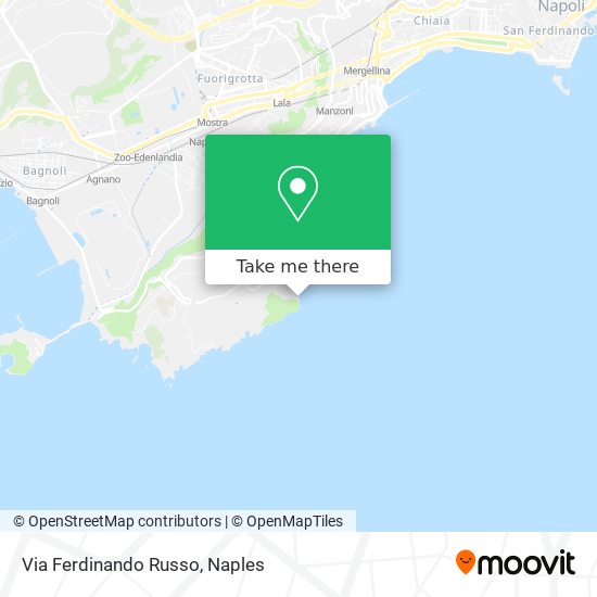 Via Ferdinando Russo map