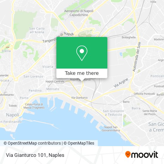 Via Gianturco 101 map