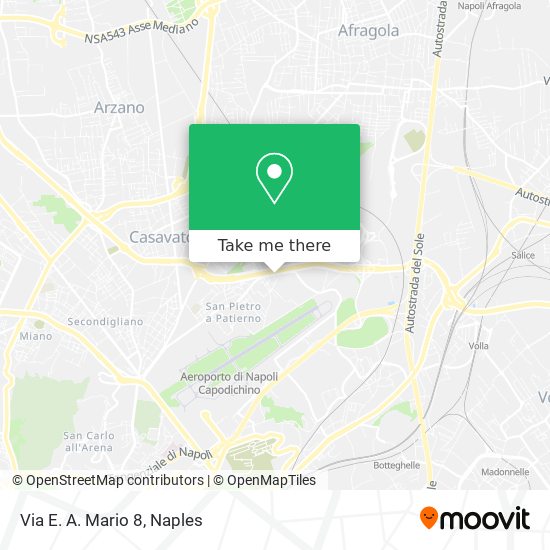 Via E. A. Mario 8 map