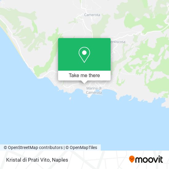 Kristal di Prati Vito map