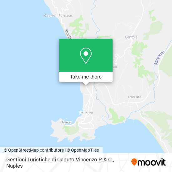 Gestioni Turistiche di Caputo Vincenzo P. & C. map