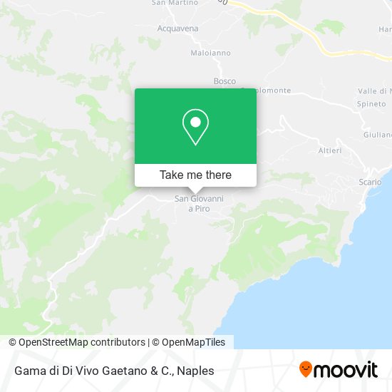 Gama di Di Vivo Gaetano & C. map