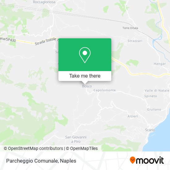 Parcheggio Comunale map