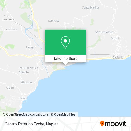 Centro Estetico Tyche map