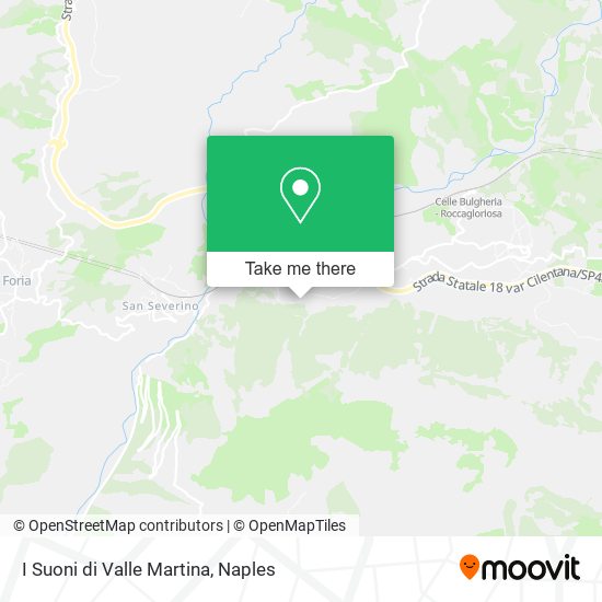 I Suoni di Valle Martina map