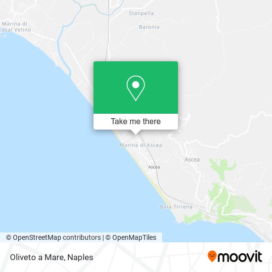 Oliveto a Mare map