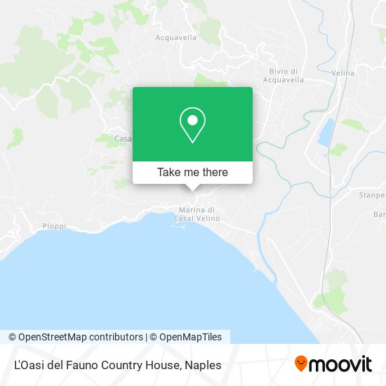 L'Oasi del Fauno Country House map