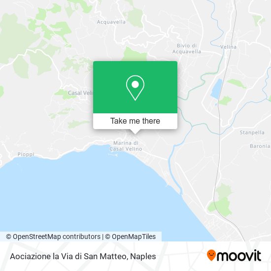 Aociazione la Via di San Matteo map
