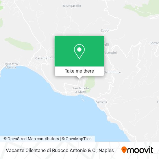 Vacanze Cilentane di Ruocco Antonio & C. map