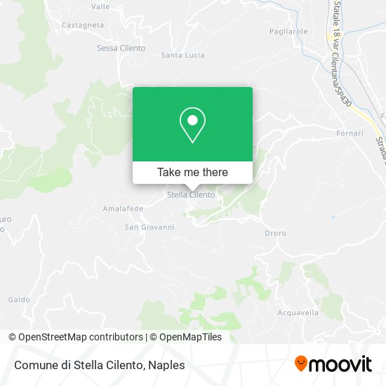 Comune di Stella Cilento map