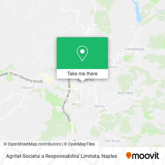 Agritel-Societa' a Responsabilita' Limitata map